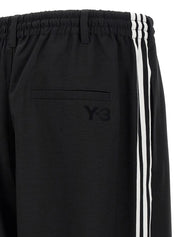 Pantalon de survêtement Y-3 noir à jambes larges
