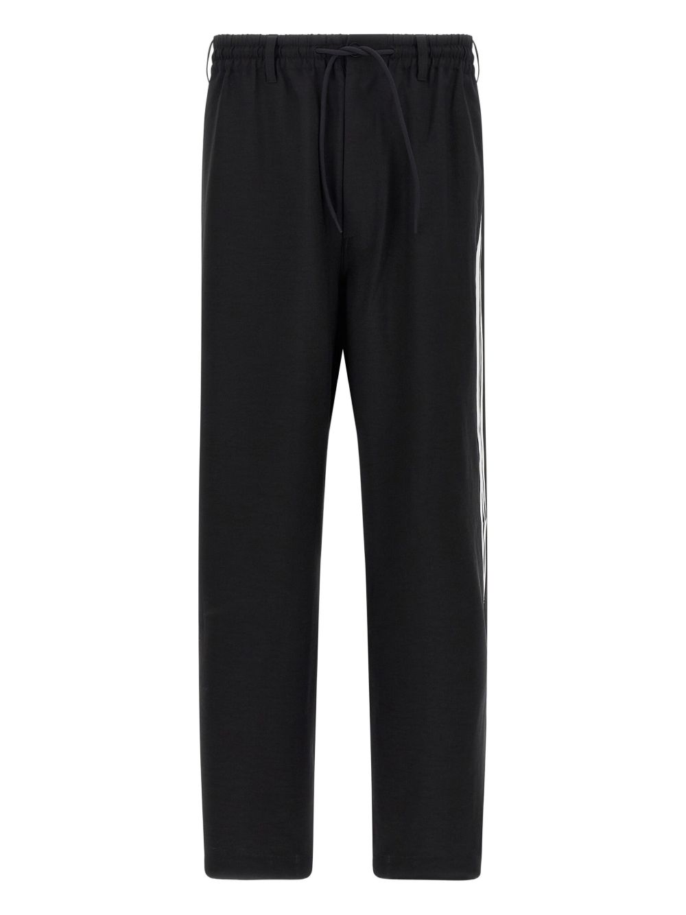 Pantalones Y-3 Pantalones deportivos negros de pierna ancha