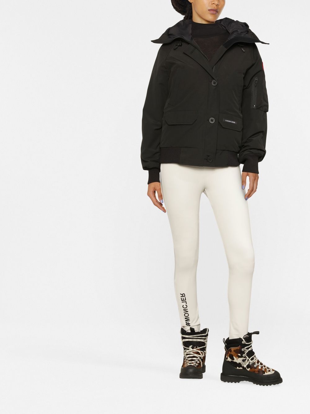 Canada Goose Coats Black short down jacket