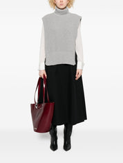 Suéteres DAVANTINO Cuello alto de lana gris claro