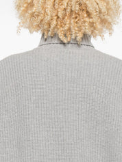 Suéteres DAVANTINO Cuello alto de lana gris claro