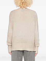 Avant Toi Sweaters Beige cashmere crewneck