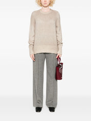 Avant Toi Sweaters Beige cashmere crewneck