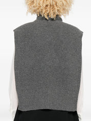 Suéteres DAVANTINO Cuello alto de lana gris