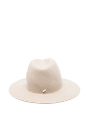 Beige Wool Fedora — Forte Forte Hat