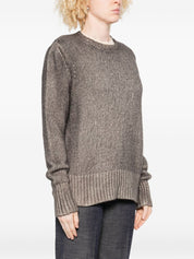 Avant Toi Sweaters Brown cashmere crewneck