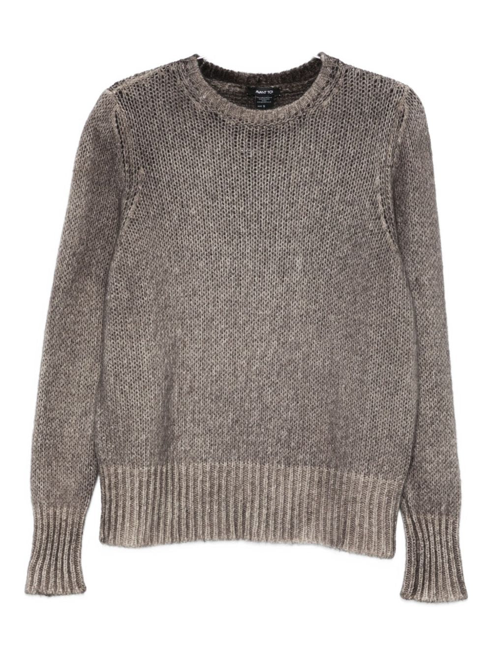 Avant Toi Sweaters Brown cashmere crewneck