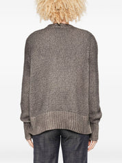 Avant Toi Sweaters Brown cashmere crewneck