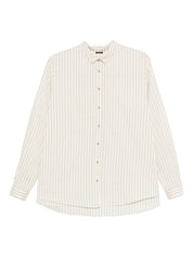 Apuntob Shirts Beige striped long sleeve