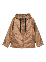 MAX MARA THE CUBE Coats Brown nylon jacket