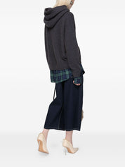 Acne Studios Sweaters Grey wool hoodie