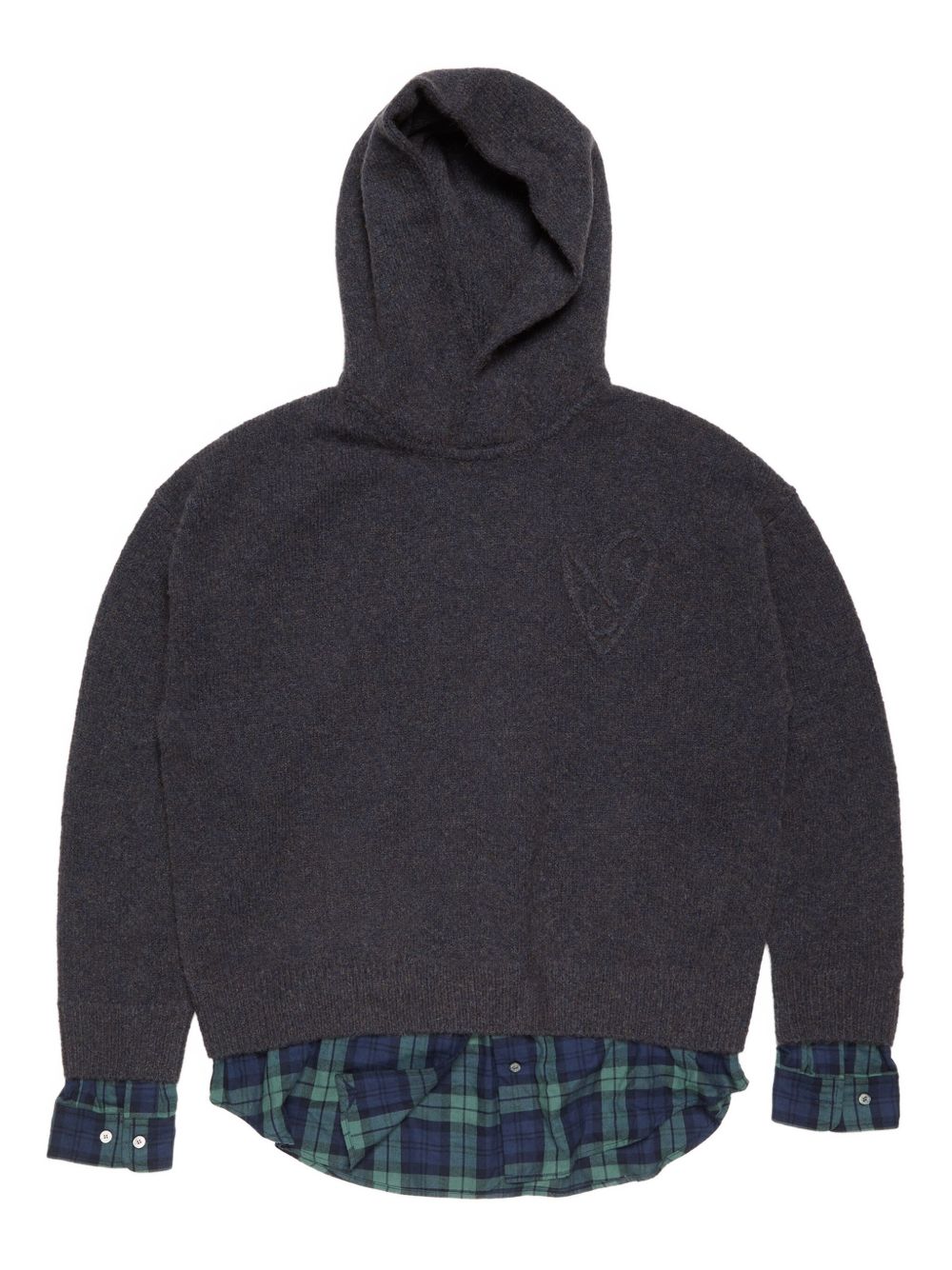 Acne Studios Sweaters Grey wool hoodie