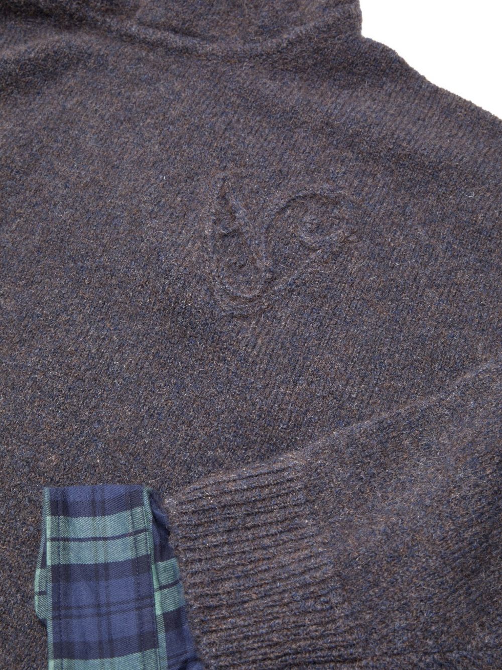 Acne Studios Sweaters Grey wool hoodie