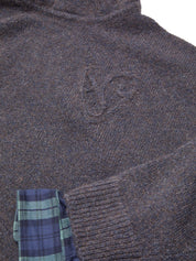 Acne Studios Sweaters Grey wool hoodie