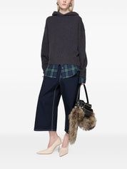 Acne Studios Sweaters Grey wool hoodie