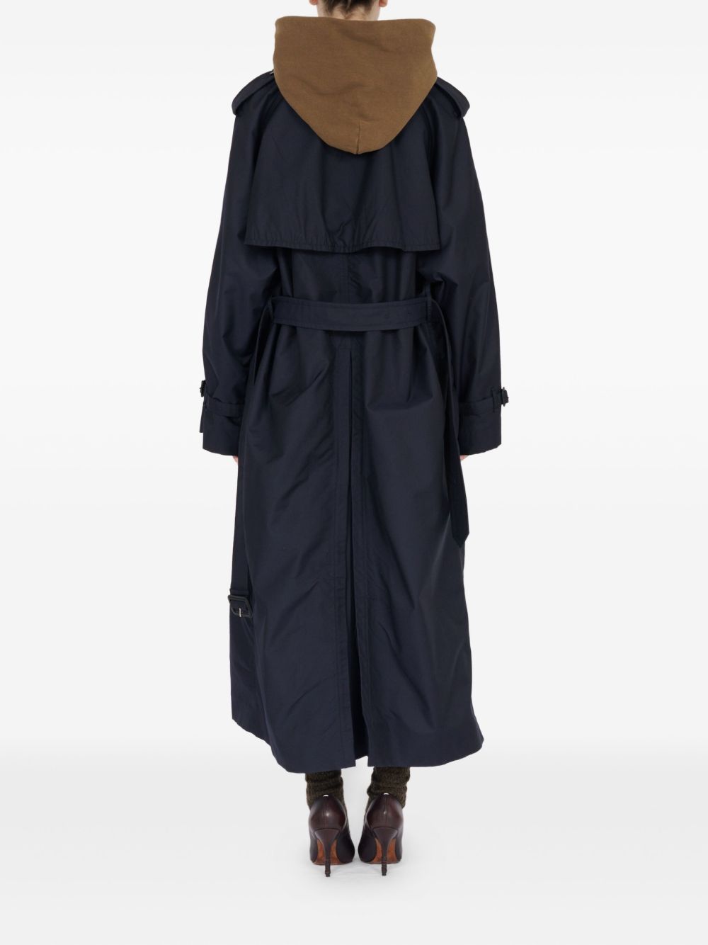 Manteaux Maison Margiela Trench en laine bleu