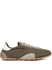 Baskets basses Maison Margiela en cuir vert