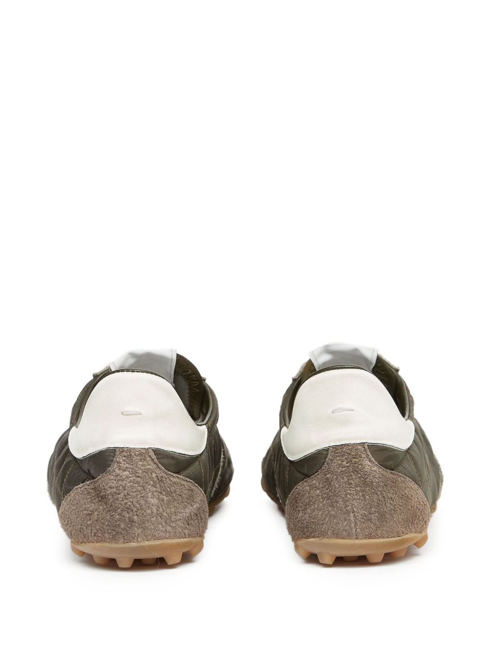 Baskets basses Maison Margiela en cuir vert