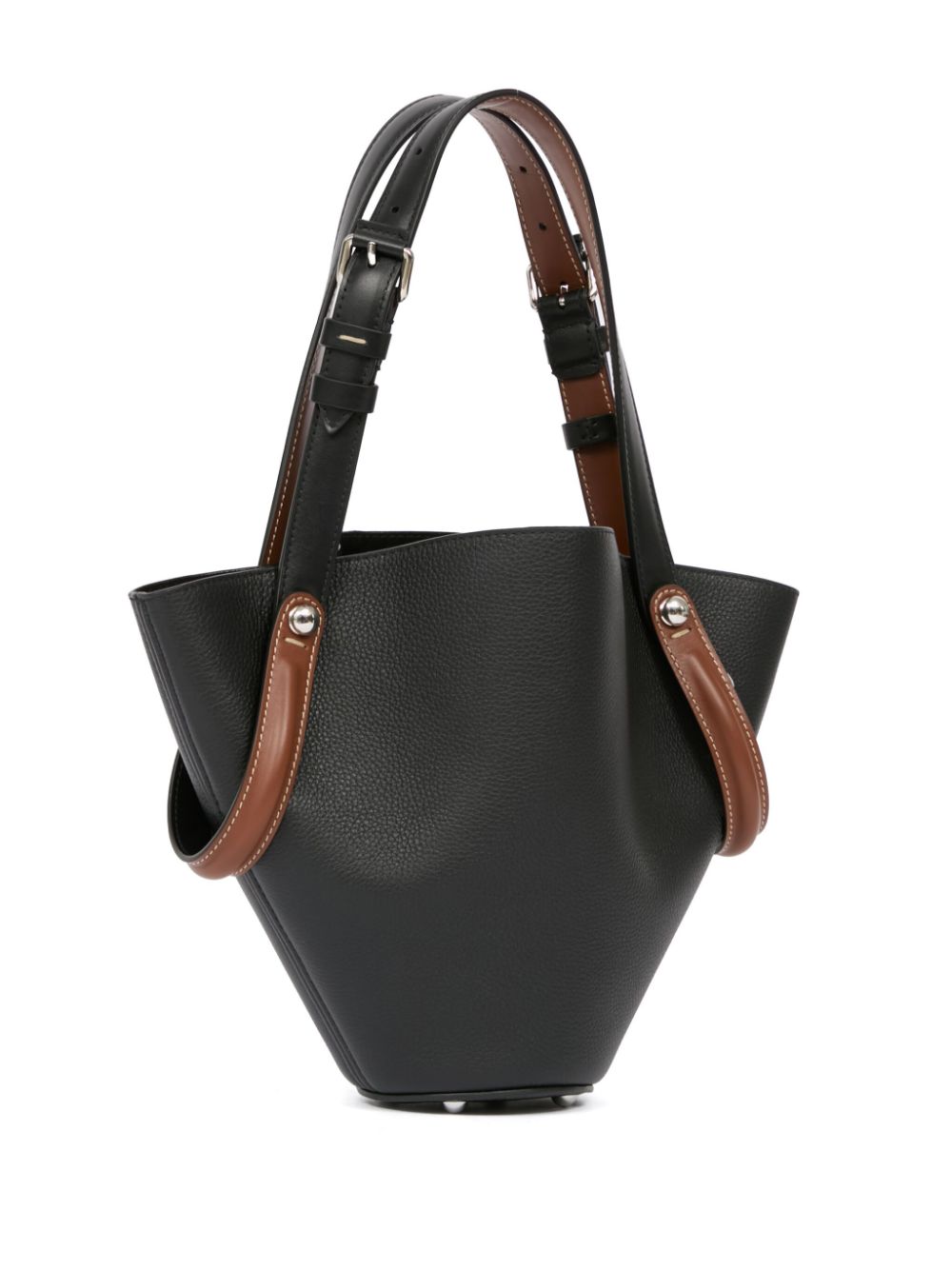 Maison Margiela Bags.. Black small leather tote