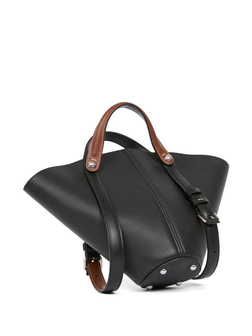 Maison Margiela Bags.. Black small leather tote