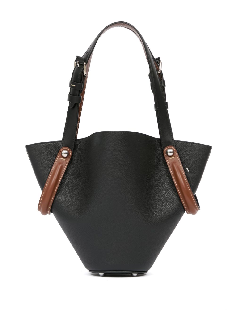 Maison Margiela Bags.. Black small leather tote