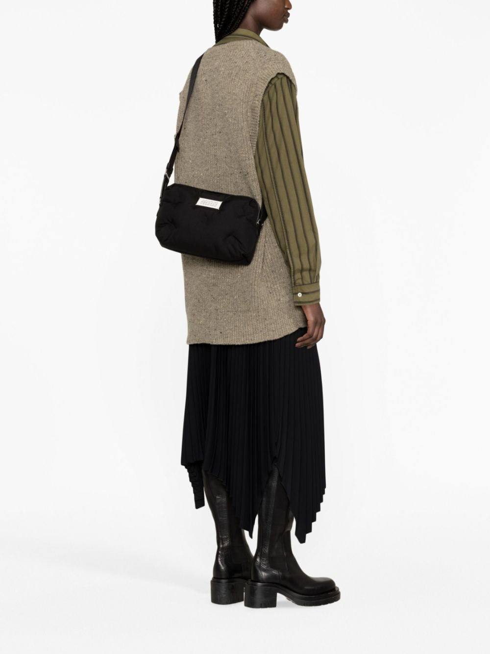 Maison Margiela Bags.. Black nylon camera bag