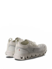 ON Sneakers White knitted low-top