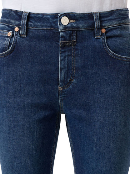 Closed Jeans Blue — Flared Maternity Jeans in Denim