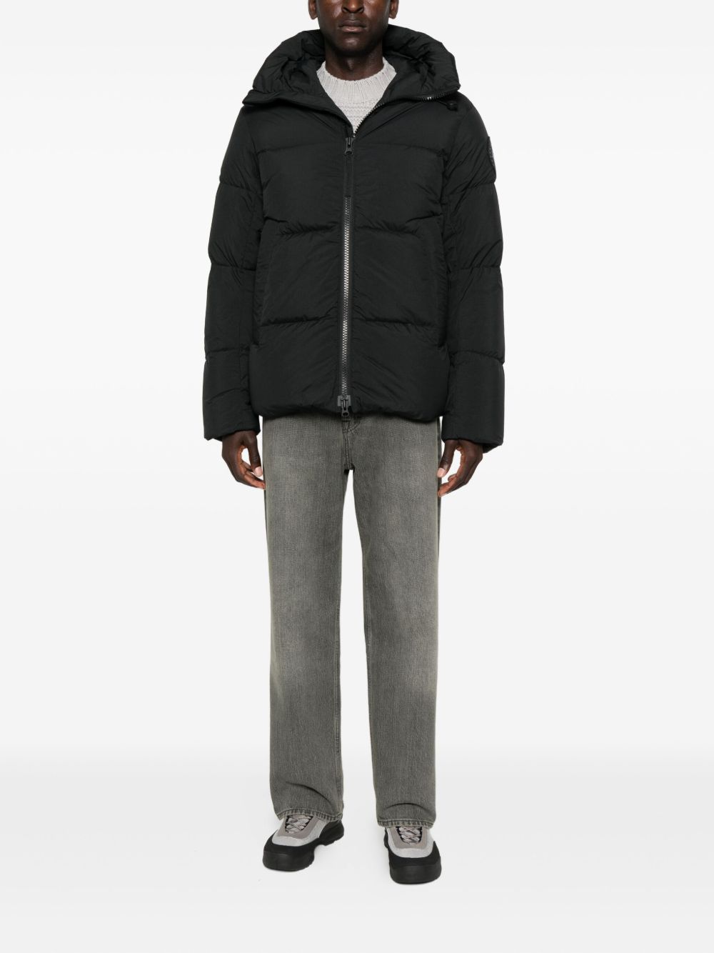 Abrigos negros de Canada Goose