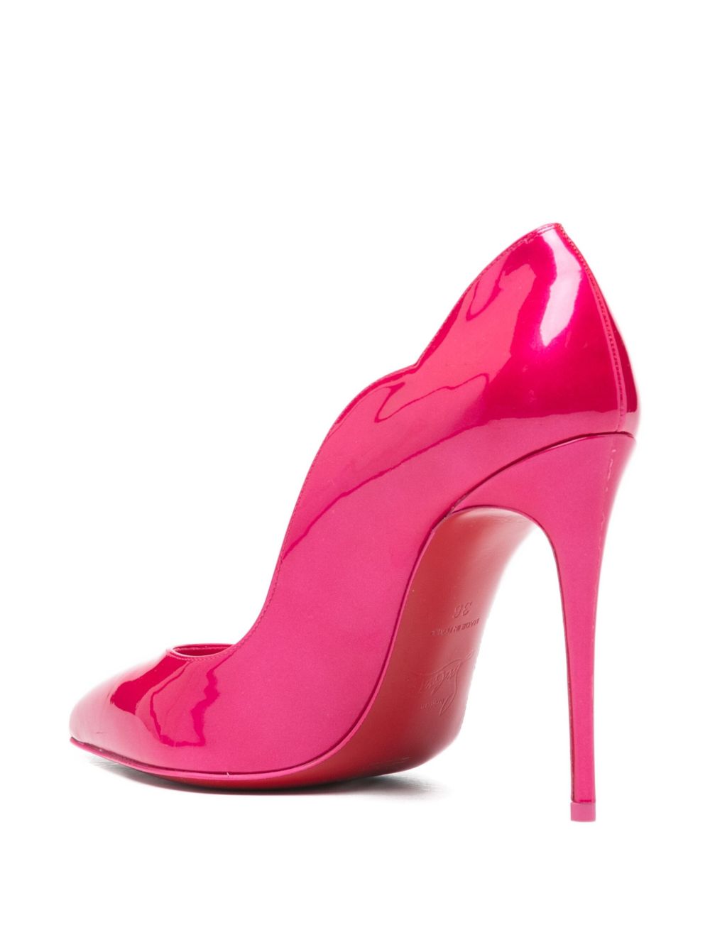 Christian Louboutin With Heel Fuchsia