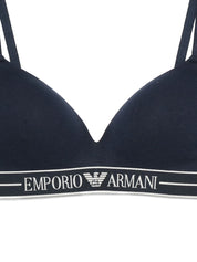 Emporio Armani Underwear Blue Silk & Nylon