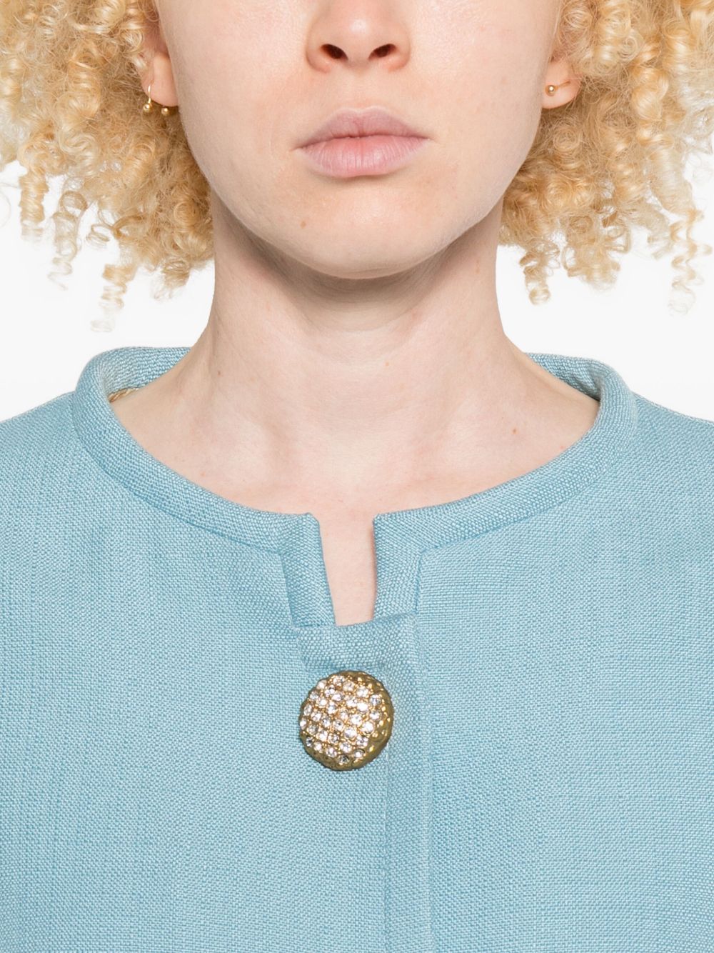 Valentino Jackets Clear Blue cropped jacket