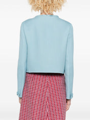 Valentino Jackets Clear Blue cropped jacket