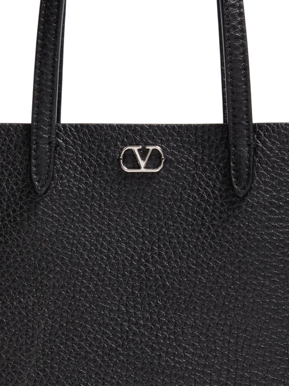 Valentino Garavani Bags.. Black mini leather tote