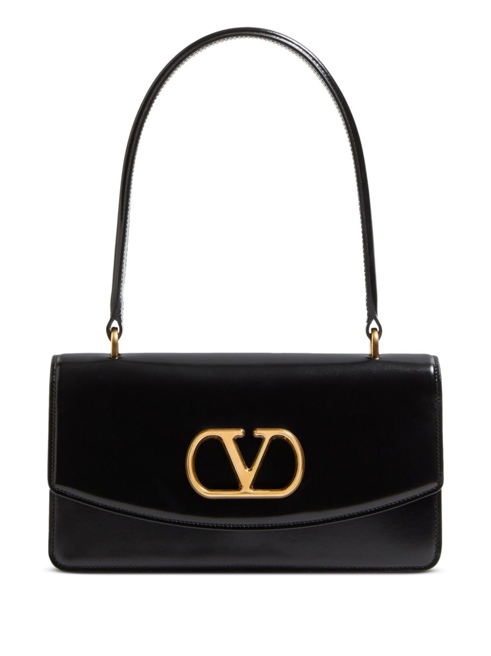 Valentino Garavani Bags.. Black leather top handle bag