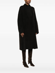 Brown Wool Texture Coat — BOBOUTIC Elegant Jacket