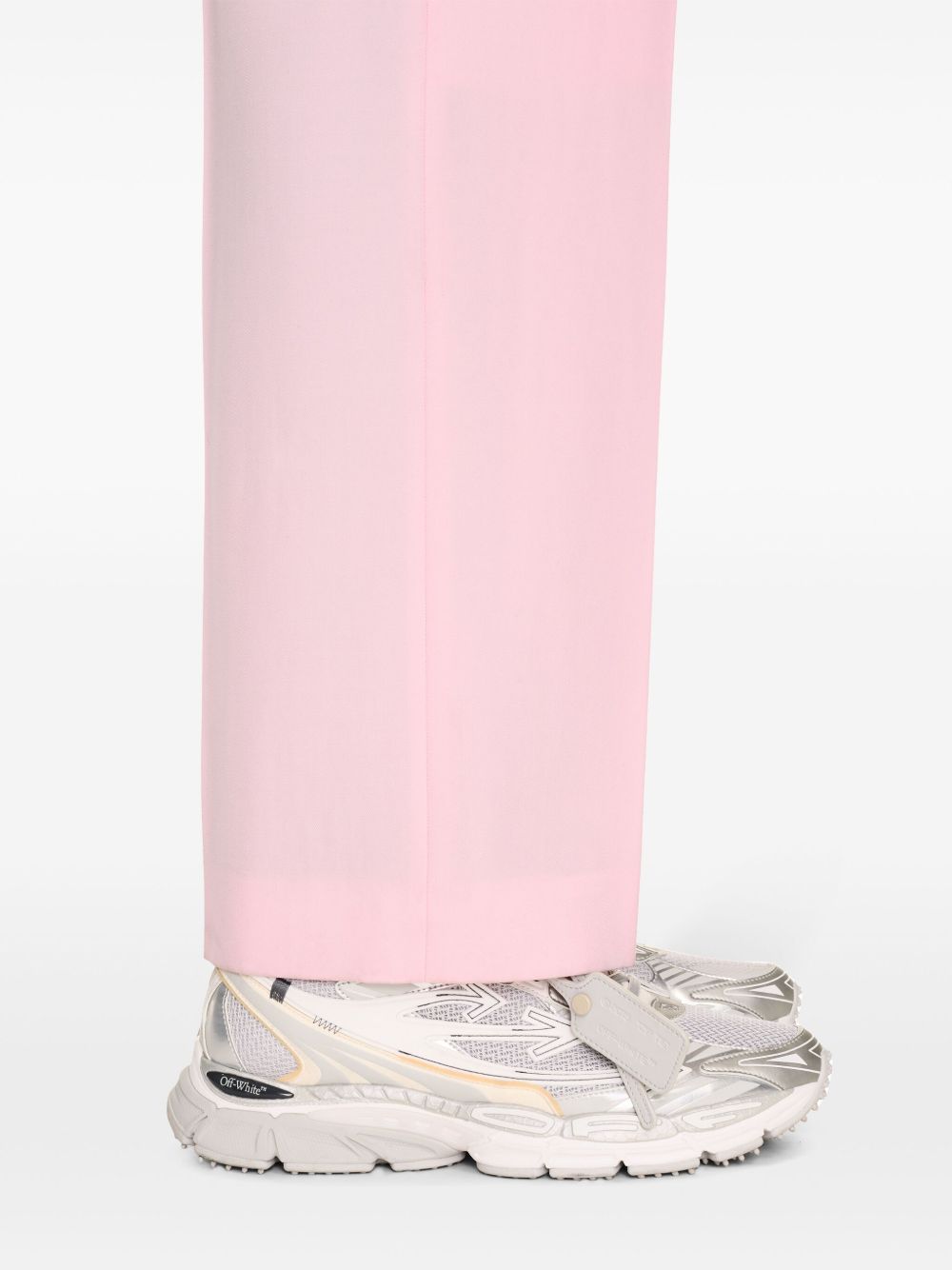 Off White Sneakers Silver