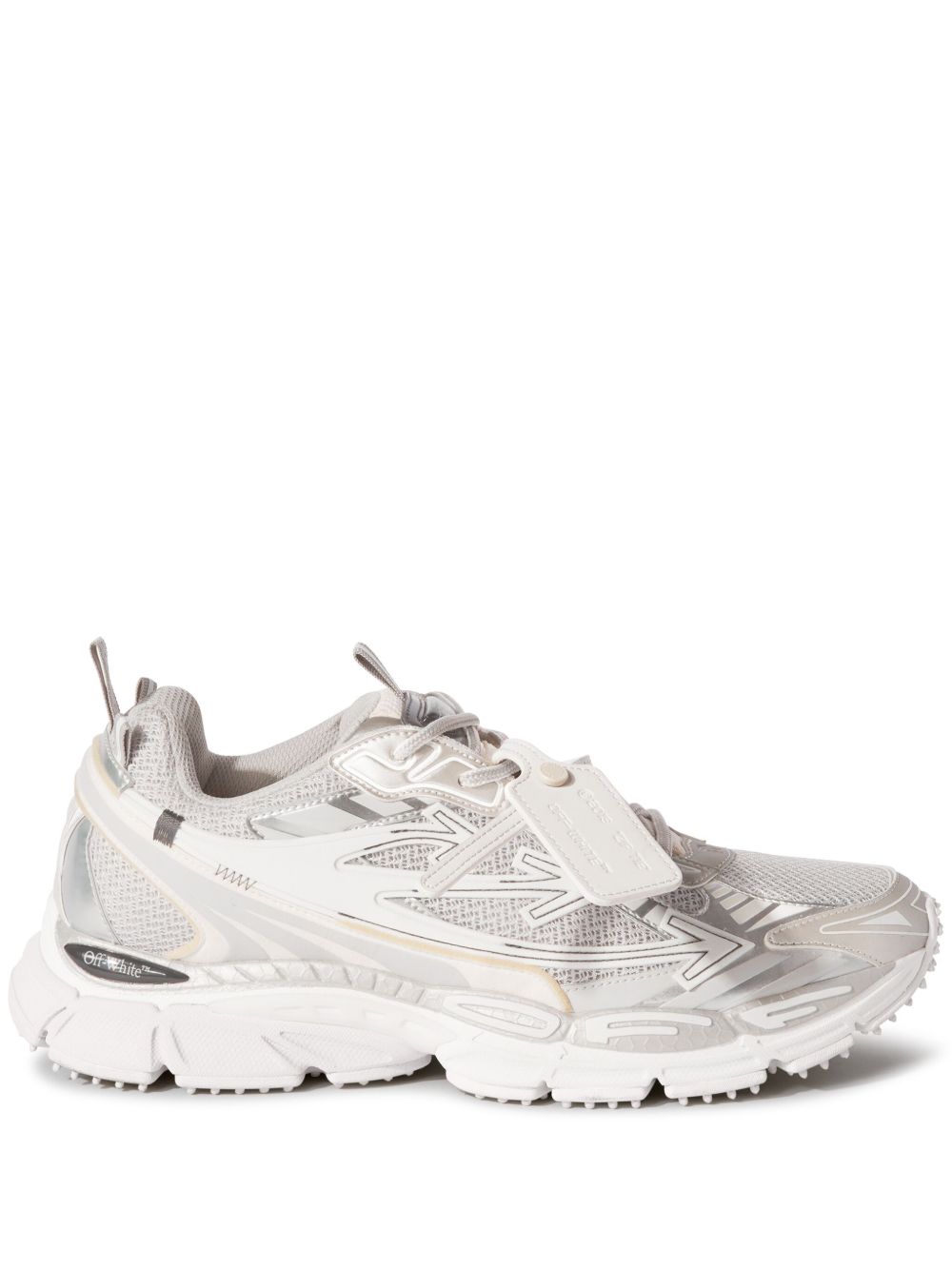 Off White Sneakers Silver