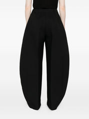 Pantalon Jacquemus noir à plis devant