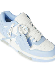 Off White Sneakers Clear Blue
