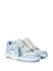 Off White Sneakers Clear Blue