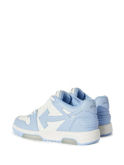Off White Sneakers Clear Blue