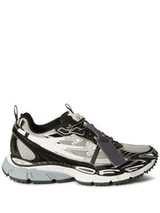 Off White Sneakers Black mesh design