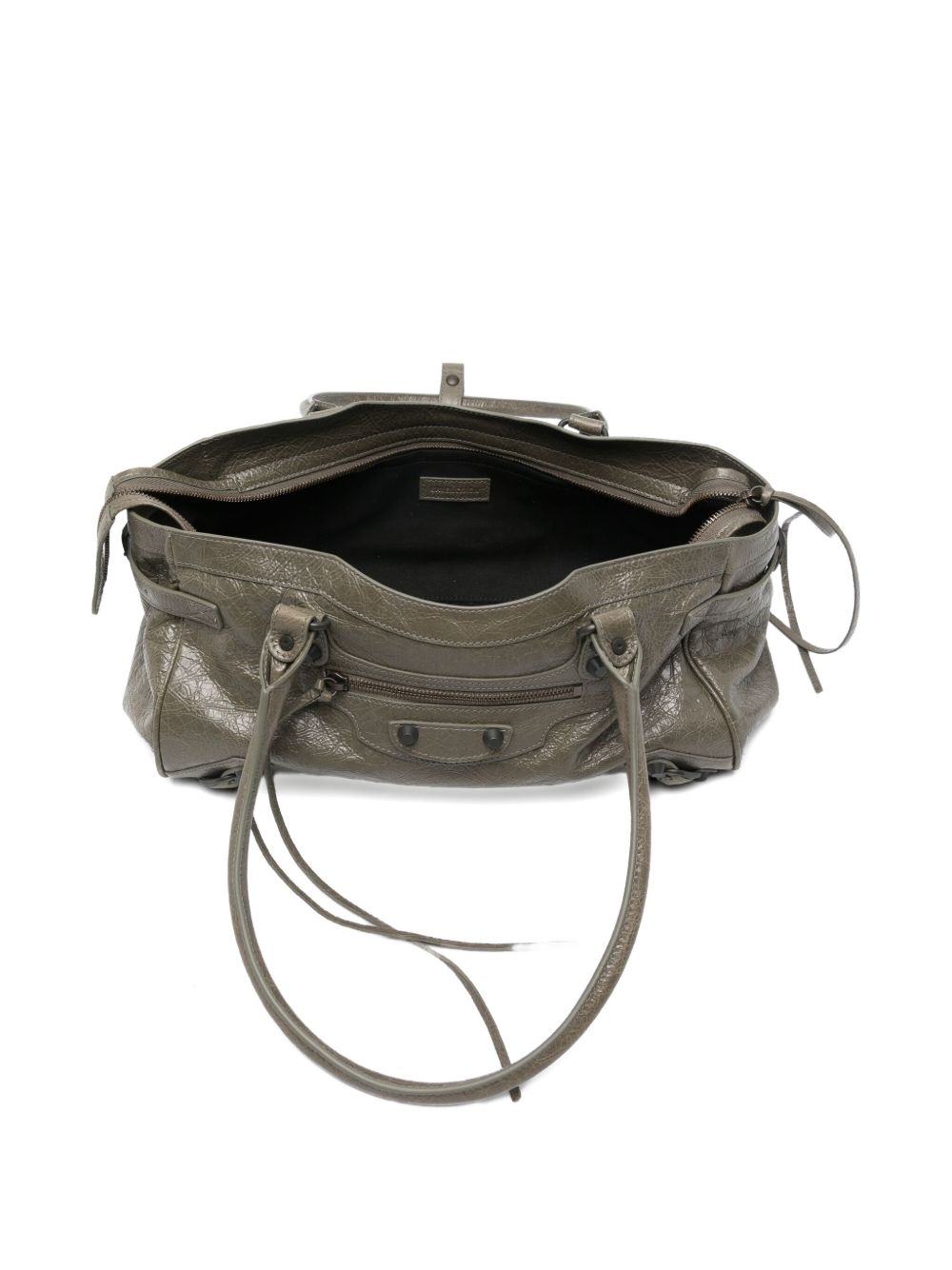 Sacs Balenciaga. Sac bandoulière en cuir vert