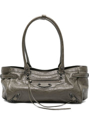 Sacs Balenciaga. Sac bandoulière en cuir vert