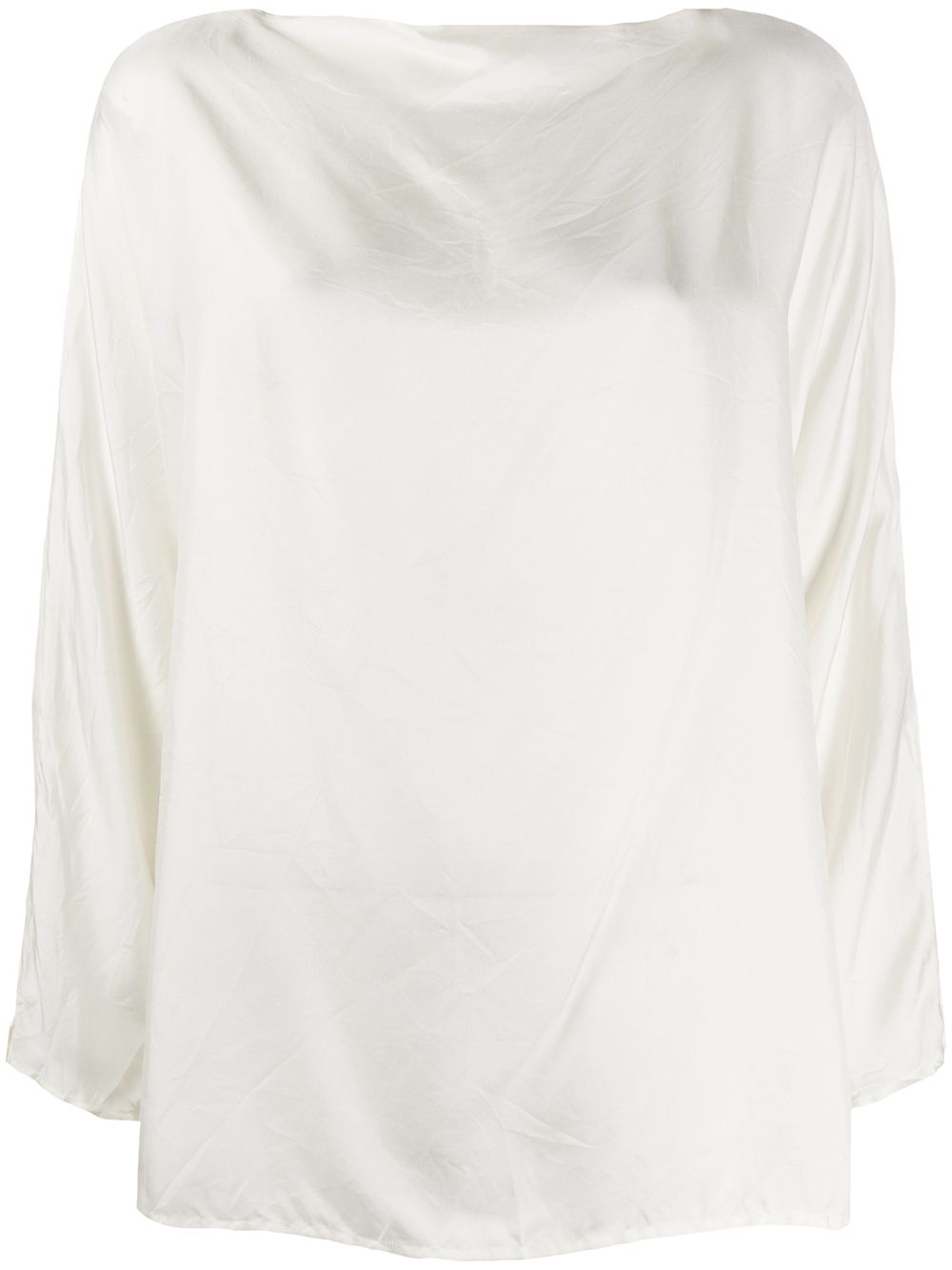 Daniela Gregis Shirts Cream silk blouse