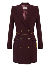 Elisabetta Franchi Dresses Bordeaux