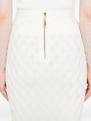 Elisabetta Franchi Skirts Ivory midi length