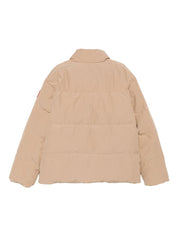 Chaqueta corta de plumón Bayview beige de Canada Goose Coats