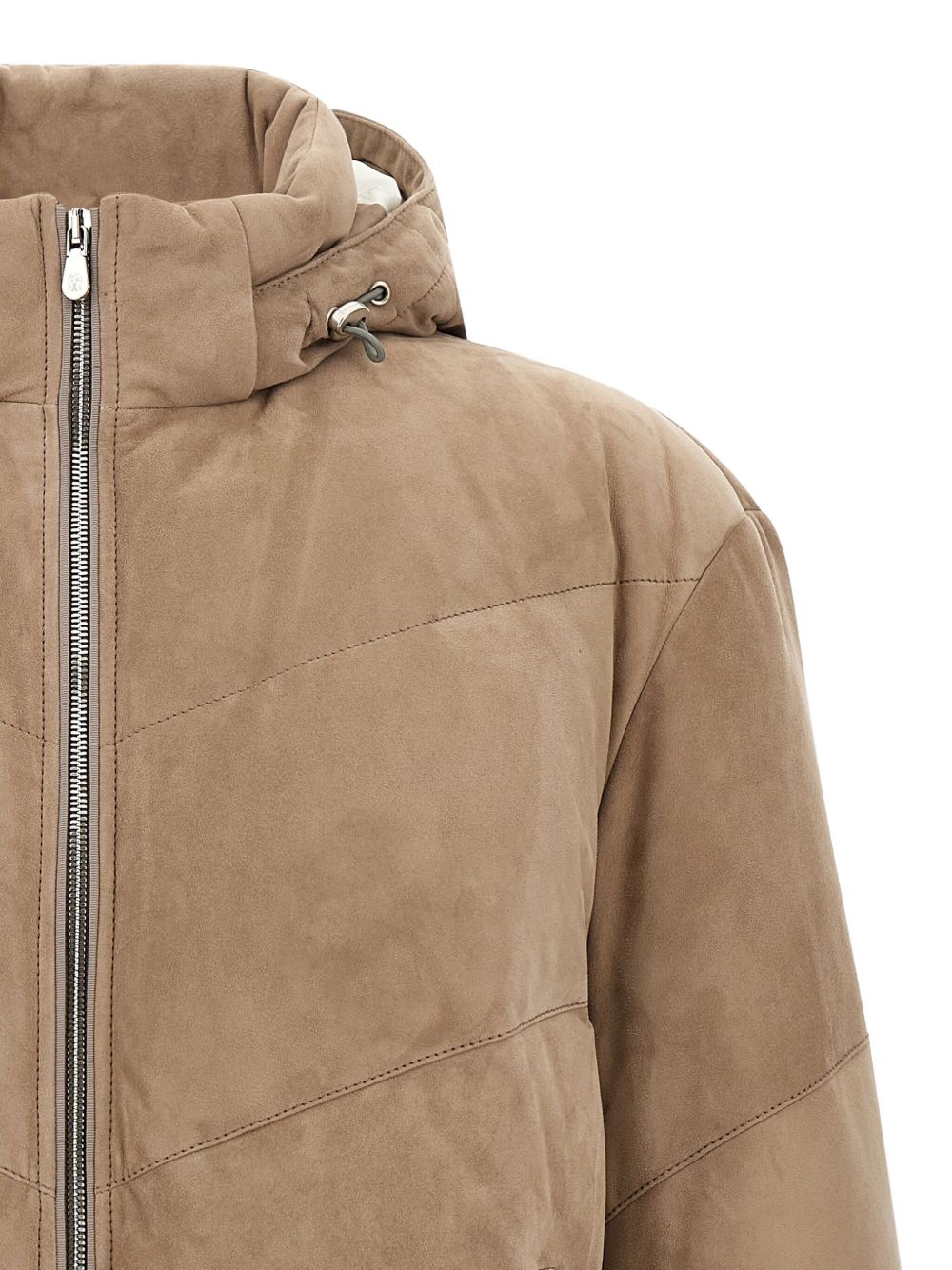 Brunello Cucinelli Coats suede down jacket